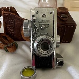 Vintage Subminiature spy Camera in Chrome and Black 📷📸
